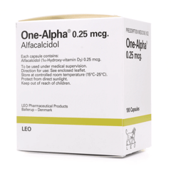One Alpha 0.25mcg 100Caps