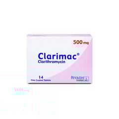 Clarimac 500 mg Tablets – 14 Tablets