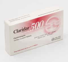 Claridar 500 Mg 14 Tablets
