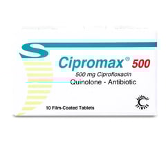 Cipromax 500 Mg 10 Tablets
