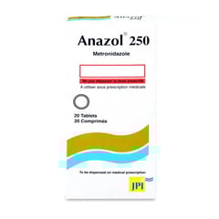 Anazol 250 mg 20 Tablets