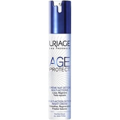 Uriage Age Protect Multi-Action Detox Night Cream - 40 Ml