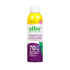 Alba Botanica Maximum Clear Spf 70 Spray 171 gm