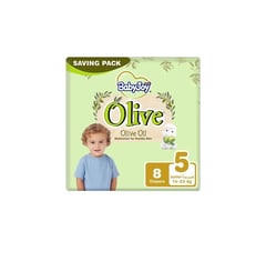 Baby Joy Olive Tape Diaper Size 5 