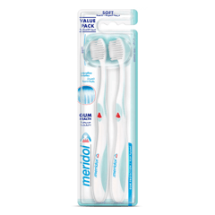 Meridol Tooth Brush Soft (1+1)
ميريدول فرشاة اسنان ناعمه (1+1)