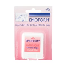 Emoform Dental Tape Anti Plaque Waxed 25M