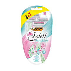 بيك ميس سوليل 3 شفرات للبشرة الحساسة 3+1 مجانا