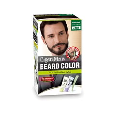 Bigen Men'S Beard Color Brown Black 102
