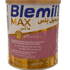 Blemil Plus Max Baby Milk 400g
بليميل بلس ماكس حليب أطفال 400 جم