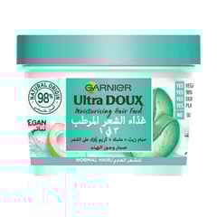 GARNIER Ultra Doux Hair Food Cream 3 In 1 With Aloe Vera and Coconut 390 ml