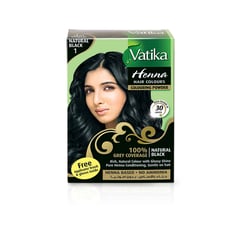 Dabur Vatika Hair Color 1 Natural Black