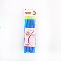Titania Hair Roller Plug Softstick Large 4 Pieces 8032