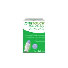One Touch Delica Safety Lancet 100'S