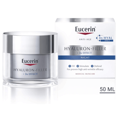Eucerin Hyaluron-Filler Night Cream 50 ml
يوسيرين هيالورون-فيلر كريم ليلي 50 مل
