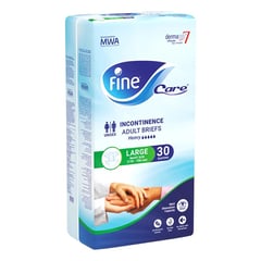 Fine Care Adult Diapers Large 30 Diapers
فاين كير حفاضات كبار السن مقاس كبير 30 قطعة