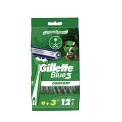جيليت بلو 3 ماكينة حلاقة كومفورت 9 + 3