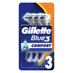 Gillette Blue 3 Shaving Razor Bag Of 3 Pcs