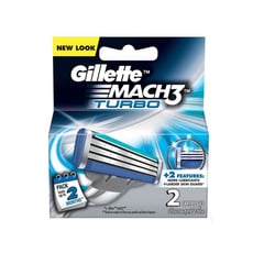 Gillette Razor Mach3 Turbo 2 Blades