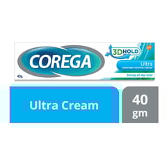 Corega Ultra Denture Fixative Cream 40 Gm