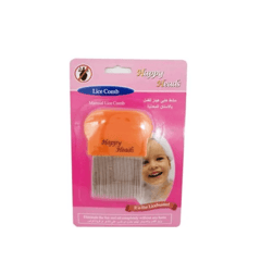 هابي هيدز مشط القمل المعدني برتقالى