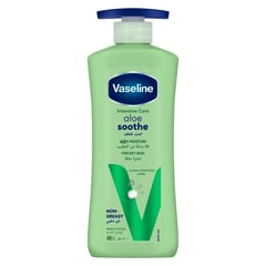 Vaseline Aloe Soothe Body Lotion With Aloe Vera Heals And Refreshes Dry Skin 400Ml