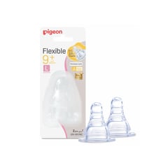 Pigeon S-Type Nipple Super-Stretchable 2 Pieces Large Card
بيجون حلمة مرنة 2 قطعة كبير