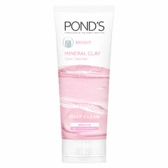 Pond's Bright Mineral Clay Face Cleanser 90g
بوندز برايت غسول طيني للوجه 90 جم