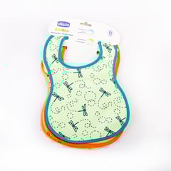 Chicco Cotton Bibs 3- 6  Month