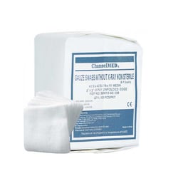 GAUZE SWAB CHANNEL MED 7.5 cm