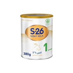 S-26 Gold (1) Goat Milk 380g
إس-26 حليب الماعز للأطفال (1) 380 جم