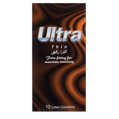 ألترا عازل طبي رقيق 12 قطعة