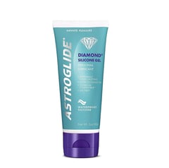Astroglide Diamond Premium Waterproof Silicone Gel Personal Lubricant 85 Gm