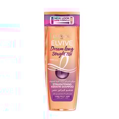 Elvive Keratin Shampoo for Long and Frizzy Hair 400 ml