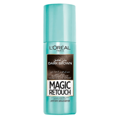 L'Oreal Magic Retouch Hair Color Spray Dark Brown 75 Ml
لوريال ماجيك ريتاتش بخاخ ملون للشعر بنى غامق 75 مل