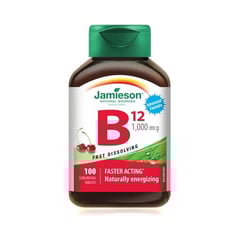 Jamieson Vitamin B12 1,000 mcg 100 sublingual Tablets
