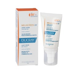 Ducray Melascreen UV Light Cream and Antiaging SPF +50 40 ml