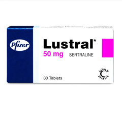 Lustral 50 mg 30 Tablets