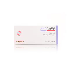 CONCOR 5 MG 30 TABLETS