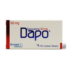 Dapo 60 mg 4 Tablets