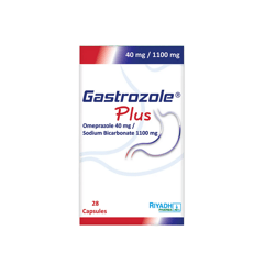 جاستروزول بلاس 40 / 1100 مجم 28 كبسولة