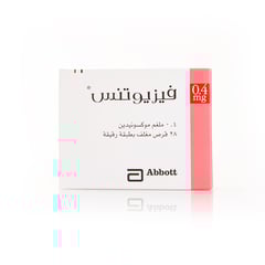 PHYSIOTENS 0.4MG 28 TABLETS