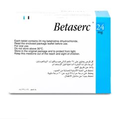 Betaserc 24 mg 50 Tablets
