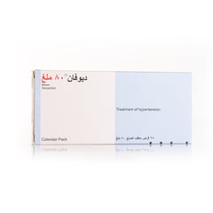 DIOVAN 80MG 28 TABLETS