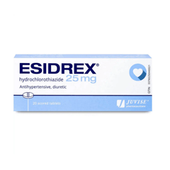 Esidrex 25 mg 20 Tablets
