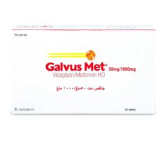 Galvus Met 50/1000 mg 60 Tablets