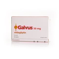 GALVUS 50 MG 56 TABLETS