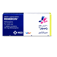 Remeron 30 mg 30 Tablets
