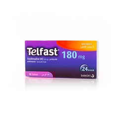 TELFAST 180 MG 15 TABLETS