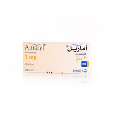 AMARYL 3 MG 30 TABLETS