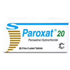 Paroxat 20 mg 30 Tablets